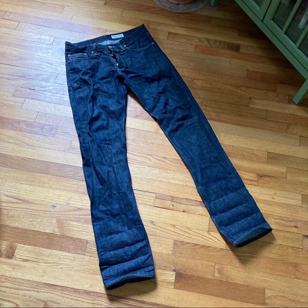 Raw selvedge denim Gustin men’s jeans